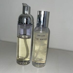 Tan luxe self tan mousse and water bundle